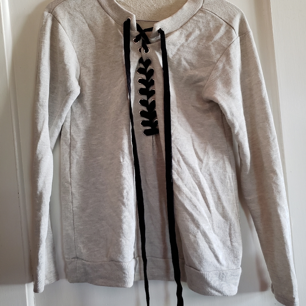 Gray sweater from Romwe